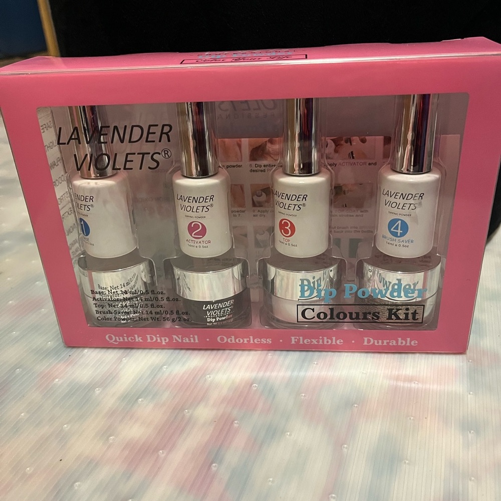 Lavender Violet dip powder set